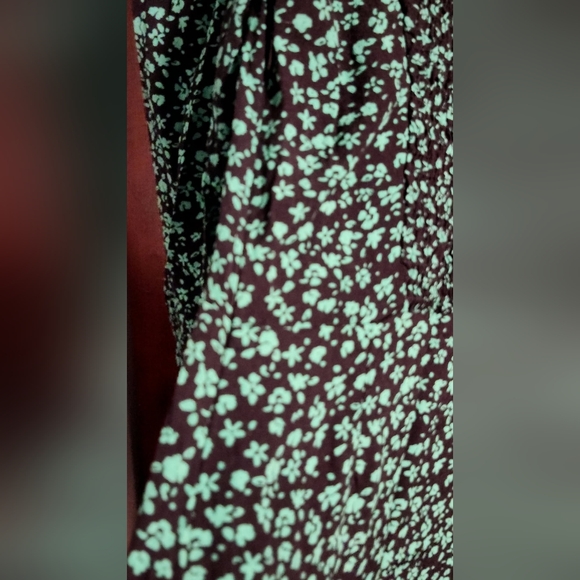 Zara Floral Print Mini Dress Size Small - Picture 8 of 13